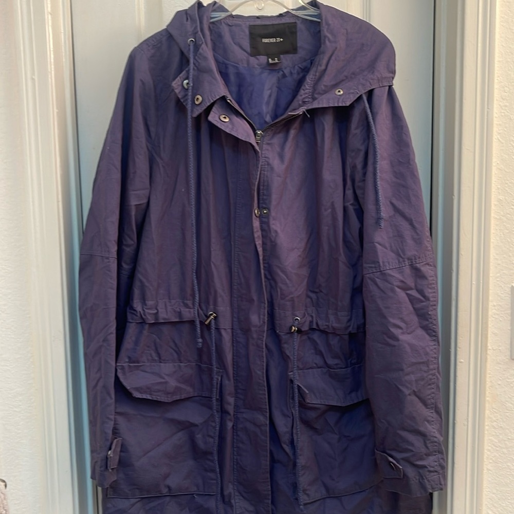 Forever 21 utility jacket 1x